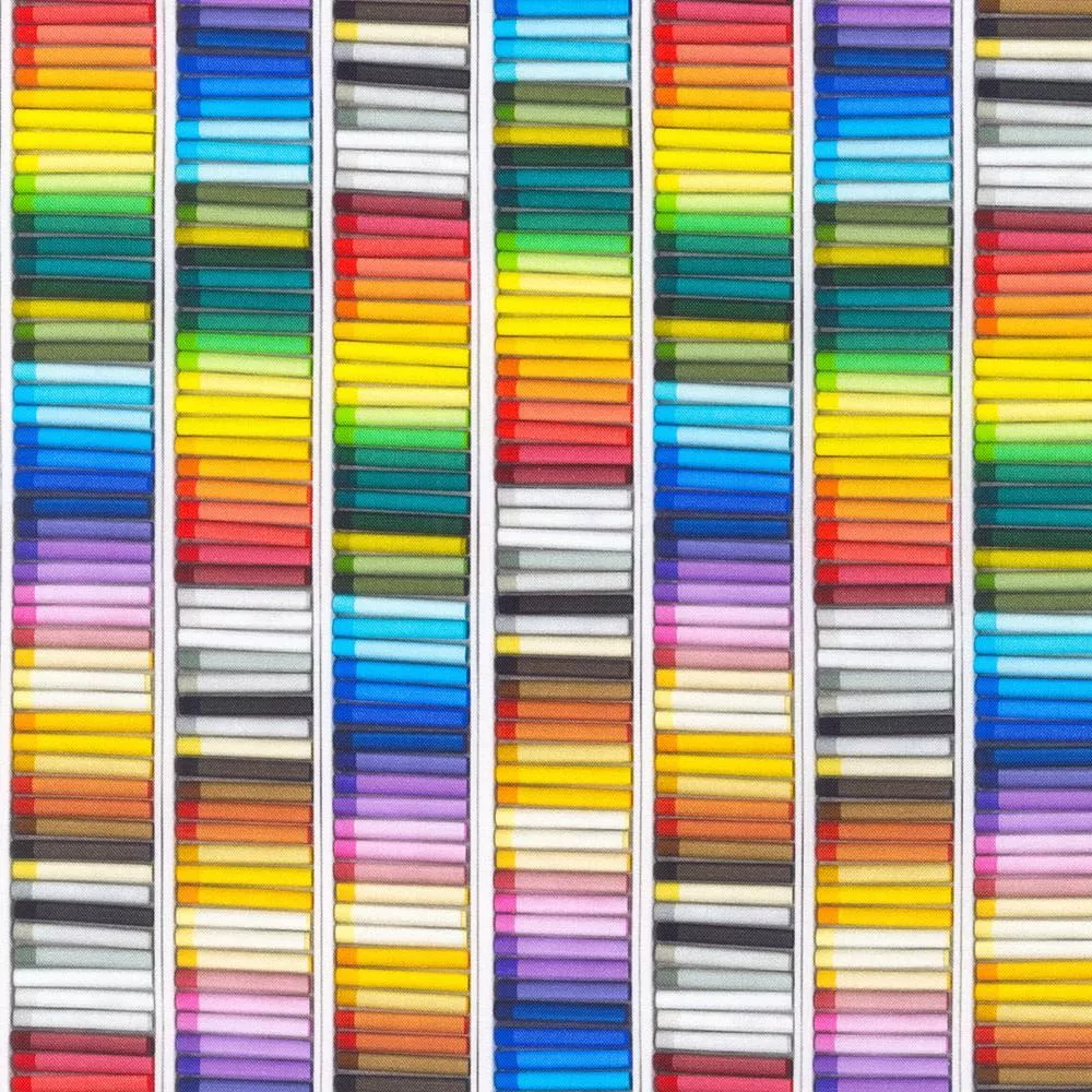 RK The Artist's Desk - ANPD-21919-205 Multi - Cotton Novelty Fabric