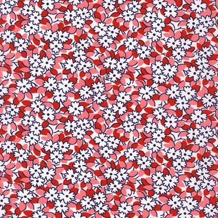 RK Baskets of Blooms ADZ-20492-122 Camellia - Cotton Fabric