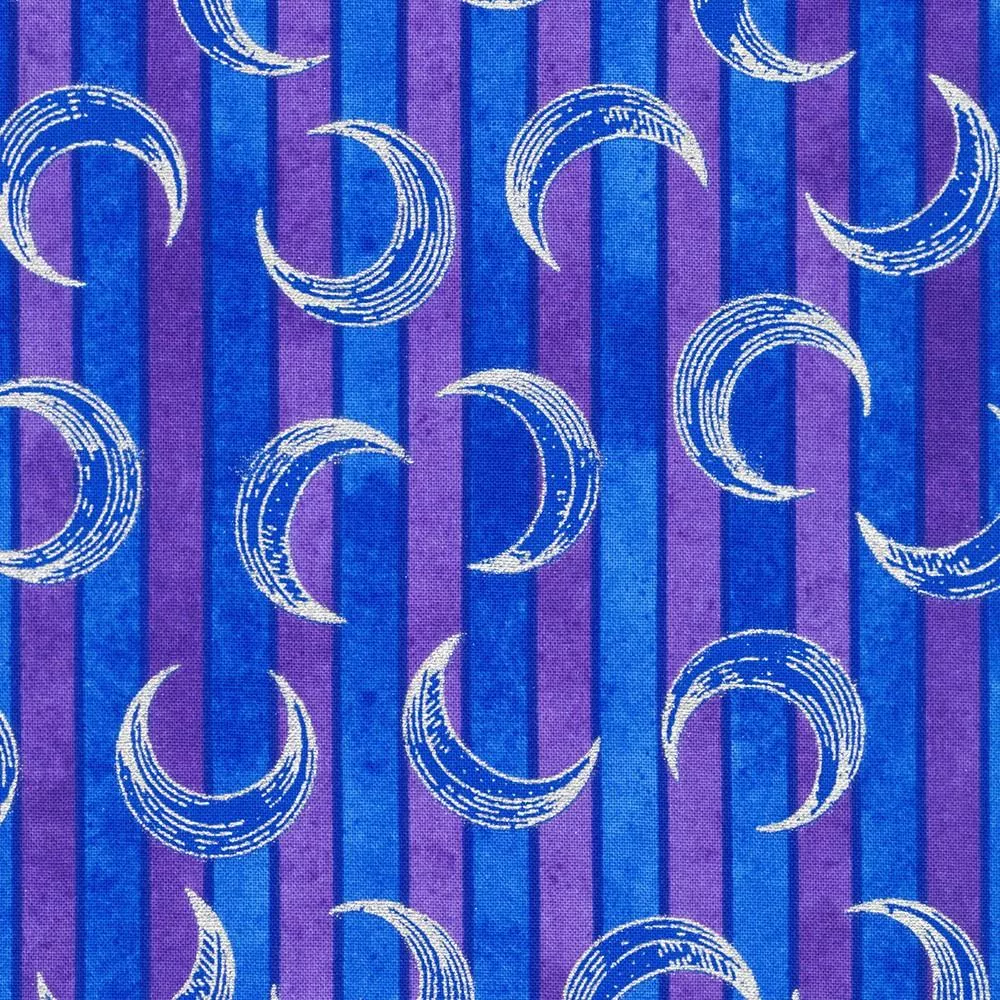 RK Mystic Moon - SRKM-21637-17 Iris - Cotton Fabric