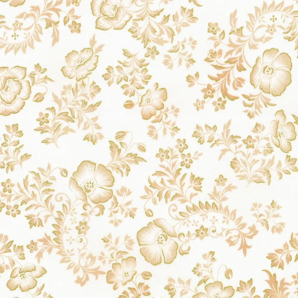 RK Poppy Hill 21858-376 Shell - Cotton Novelty Fabric