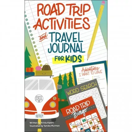 Road Trip Activities and Travel Journal For Kids