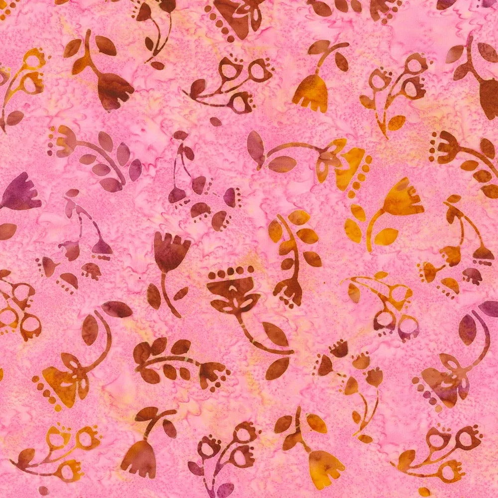 Robert Kaufman Artisan Batiks Bubble Gum Retro Rainbow Fabric ONLINE PURCHASE ONLY