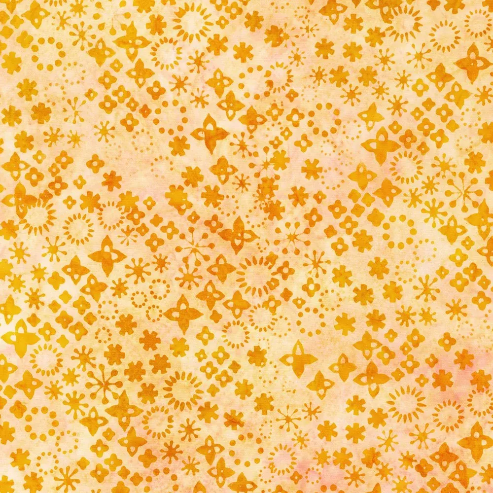 Robert Kaufman Artisan Batiks Coral Retro Rainbow Fabric ONLINE PURCHASE ONLY