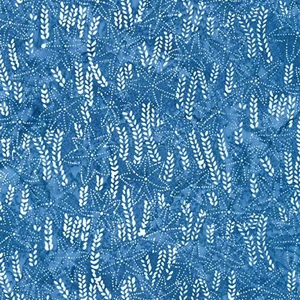 Robert Kaufman Artisan Batiks Kasuri Denim Wheat Fabric ONLINE PURCHASE ONLY