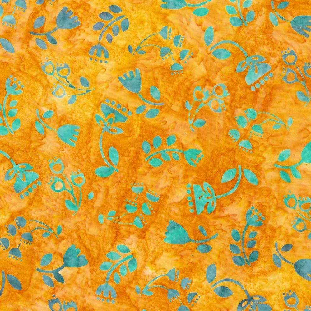 Robert Kaufman Artisan Batiks Pumpkin Retro Rainbow Fabric ONLINE PURCHASE ONLY