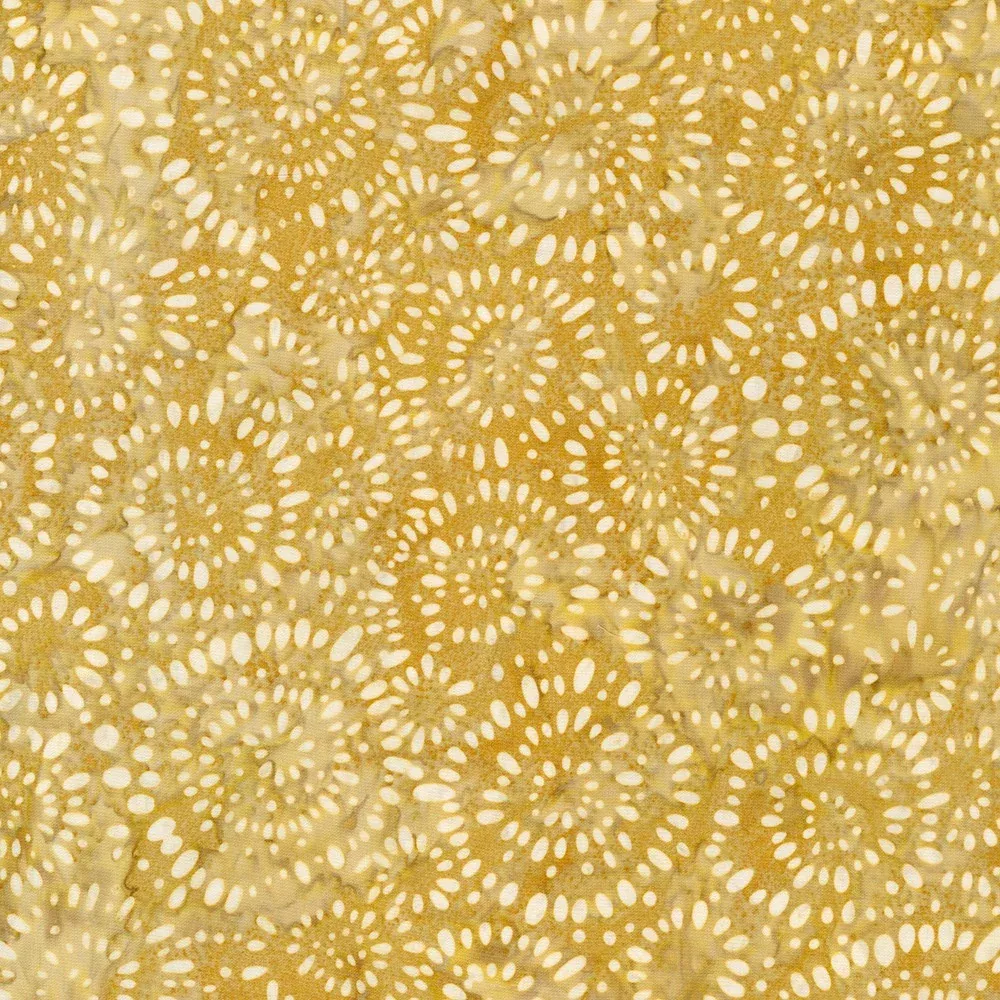 Robert Kaufman Artisan Batiks Splash Gold Fabric ONLINE PURCHASE ONLY