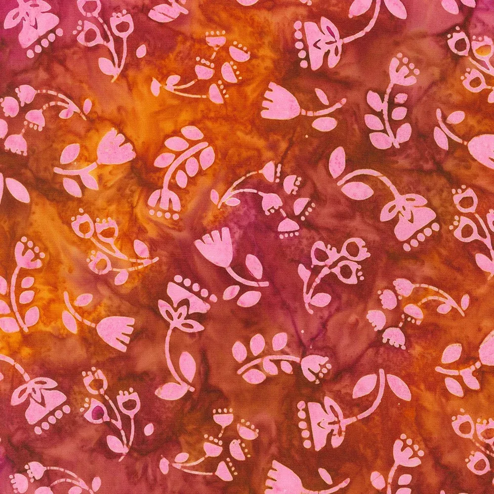 Robert Kaufman Artisan Batiks Terracotta Retro Rainbow Fabric ONLINE PURCHASE ONLY