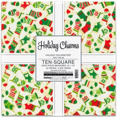 Robert Kaufman Holiday Colorstory TEN-1196-42 *