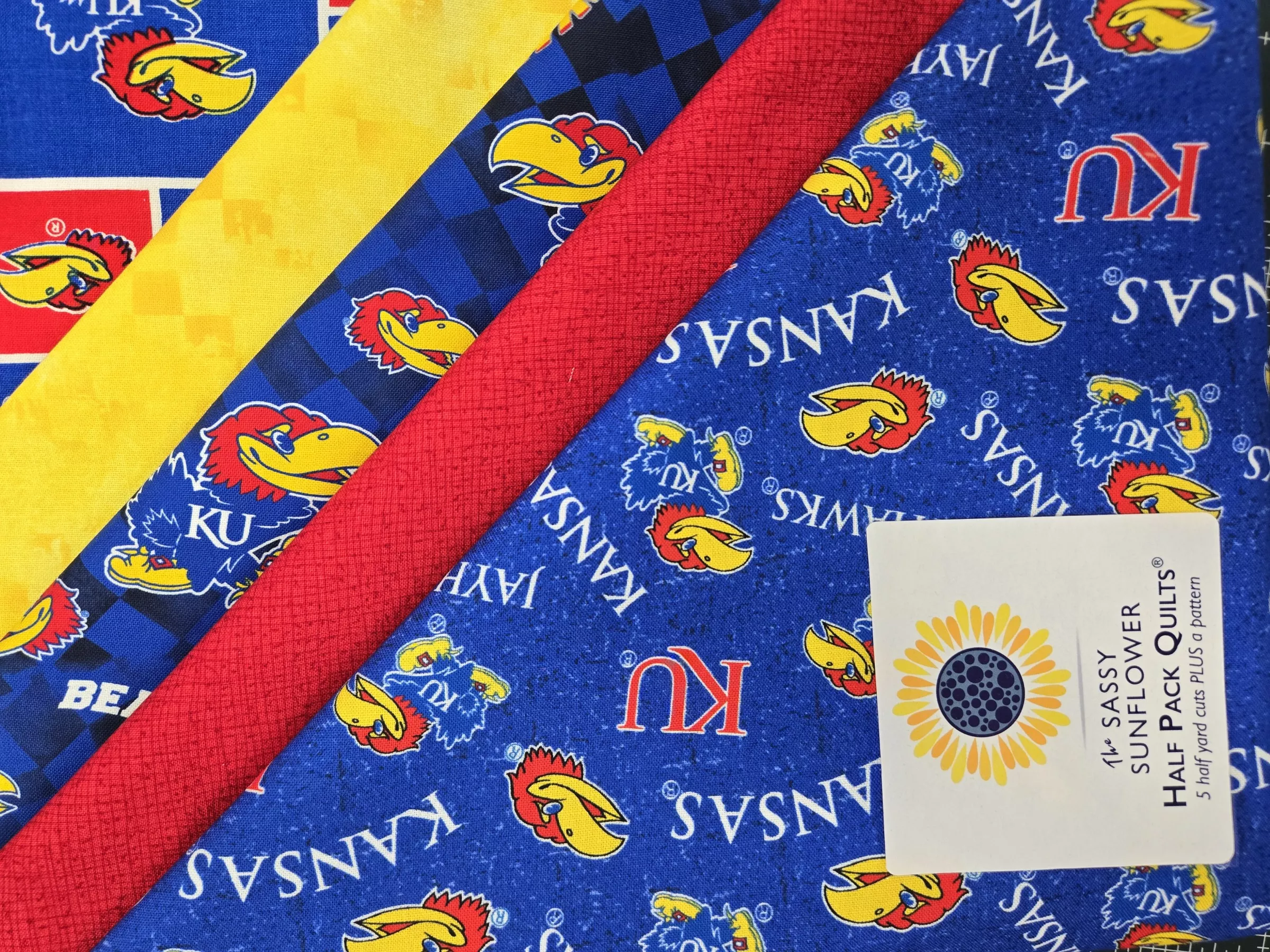 Rock Chalk KU Sassy Half Pack