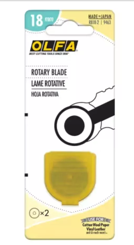 Rotary Blade refill-18MM 2pk