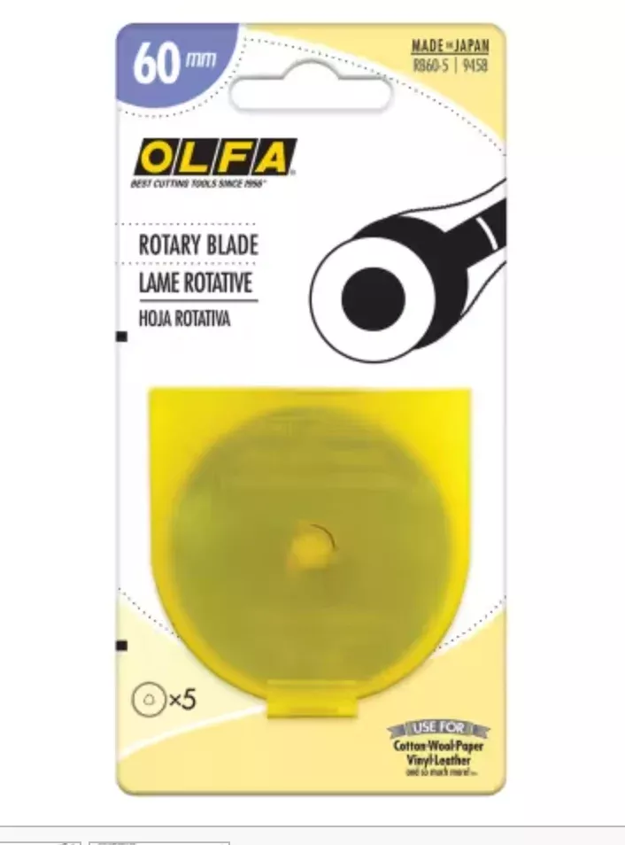 Rotary Blade Refill 60mm 5ct