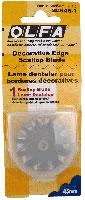 Rotary Blade Scallop edge 45mm 1 ct