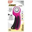 Rotary Cutter 45mm Ergonomic Magenta