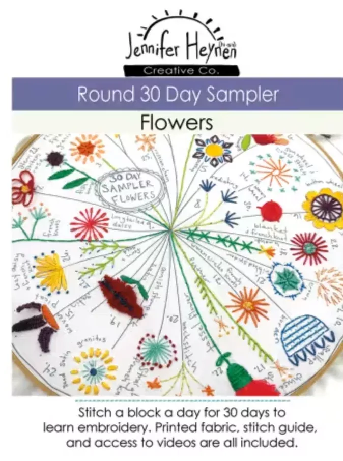 Round 30 Day Sampler-Flowers