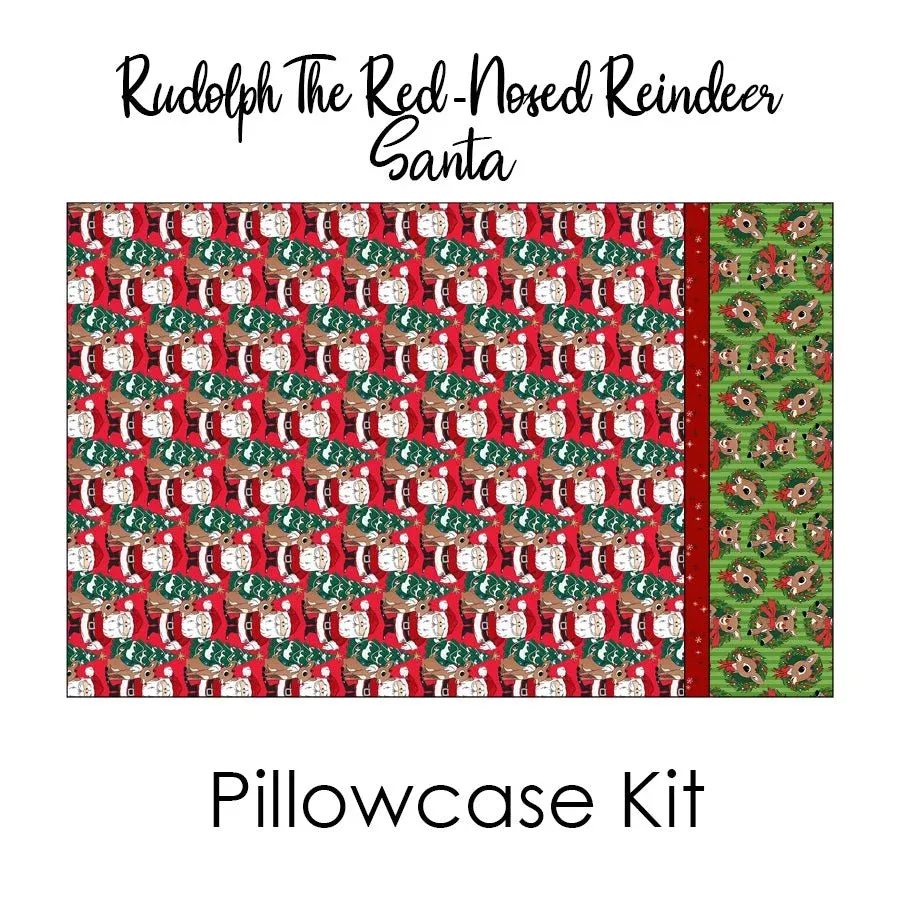 Rudolph The Red-Nosed Reindeer Santa Pillowcase Kit from Northcott