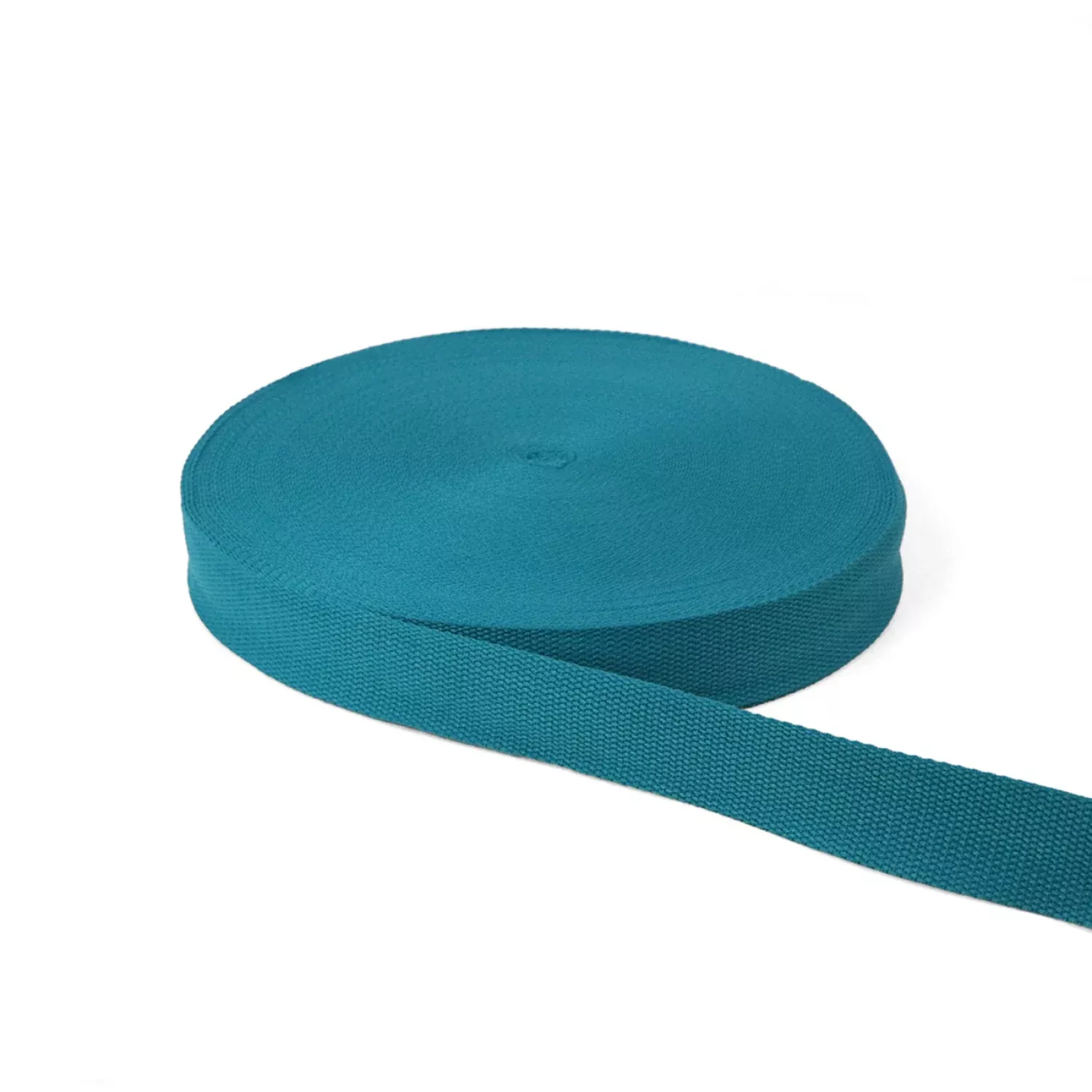 Sallie Tomato Cotton Webbing | Harbor - 1.5"