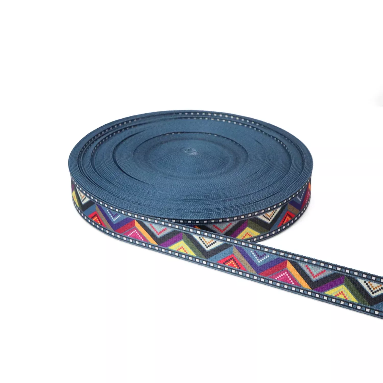 Sallie Tomato Polyester Webbing | High Desert - 1.5"