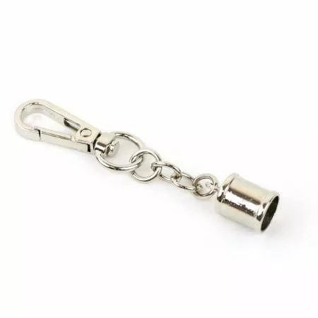 Sallie Tomato Two Tassel Caps with Swivel Nickel