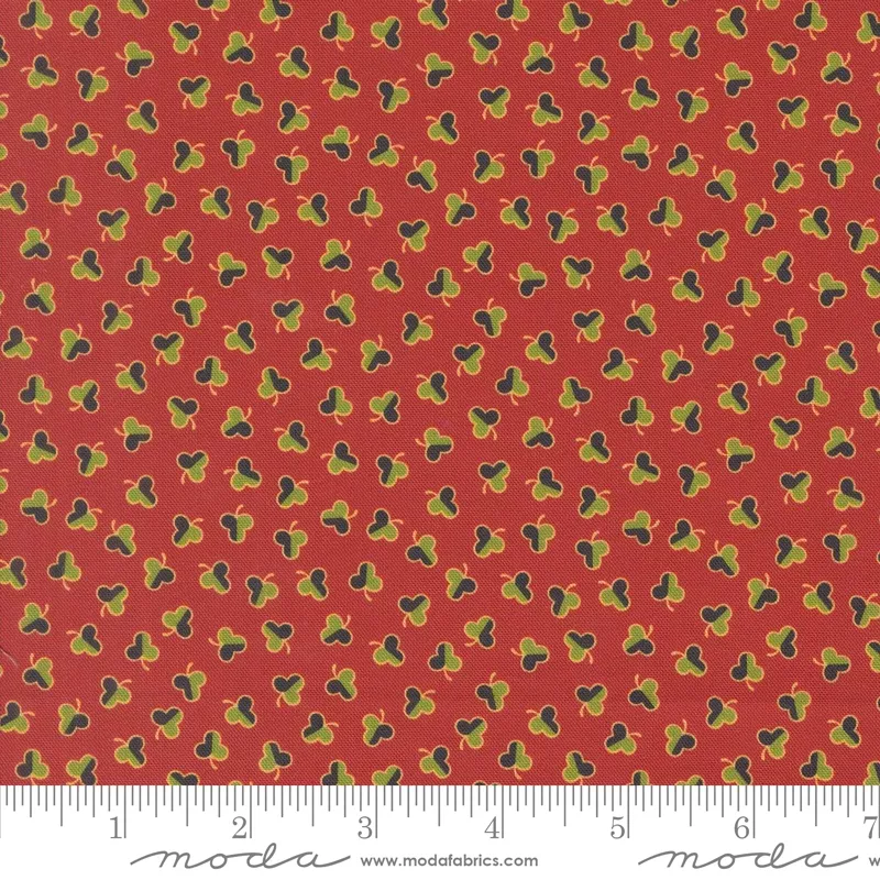 Sally's Stitches - Clover Turkey Red
