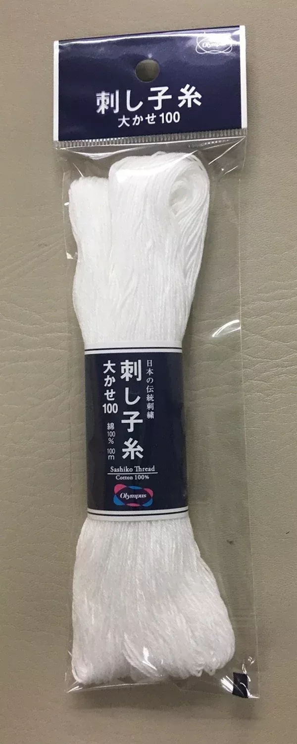 Sashiko Thread White