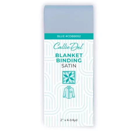 Satin Blanket Binding Blue 2in x 4-3/4yd
