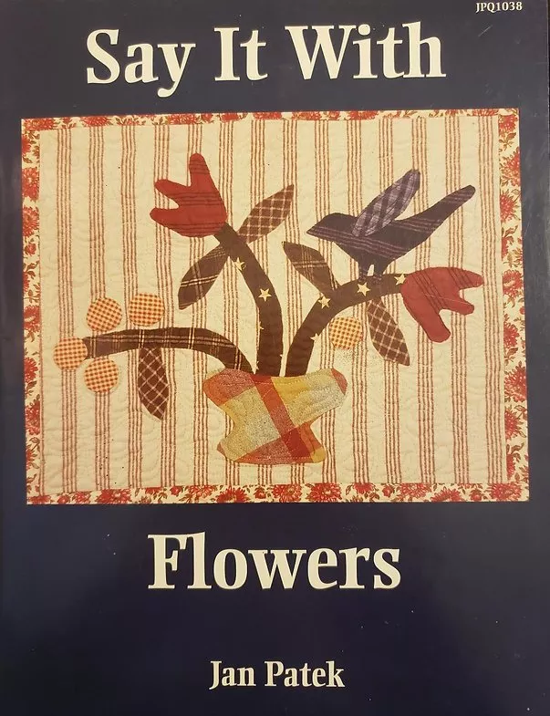 Say It With Flowers Book by Jan Patek - Vintage