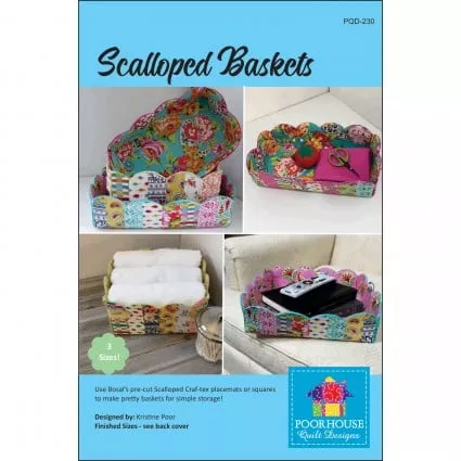 Scalloped Baskets & Bins Patterns