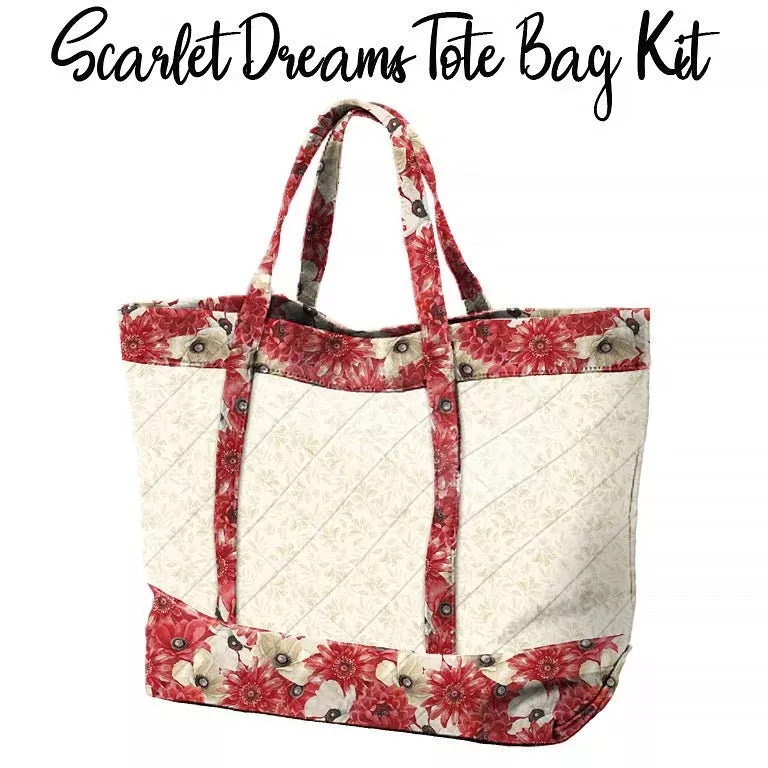 Scarlet Dreams Tote Bag Kit from Wilmington