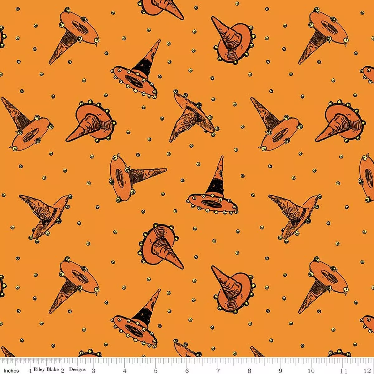 Scary Scraps - Festive Hats Orange