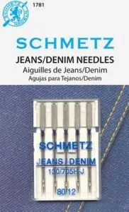 Schmetz Denim Needles 130/705 H-J'