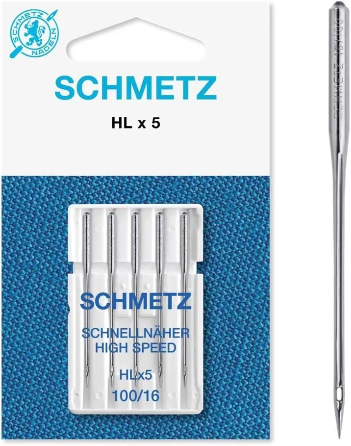 Schmetz High Speed Needles HLx5 100/16 1843 '