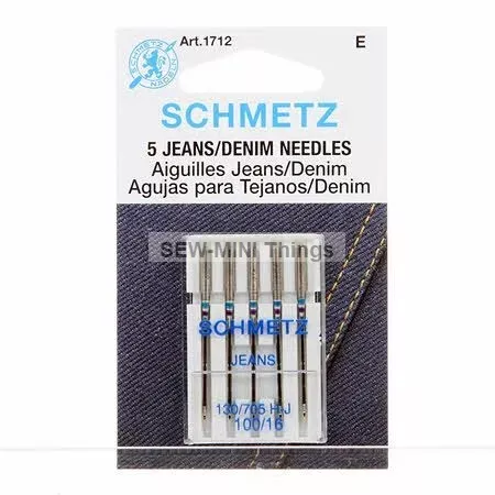 SCHMETZ Sewing Machine Needles JEANS/DENIM