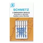 Schmetz Stick-Nadel Embroidery Needle Assorted 75/11 and 90/14 1742 '