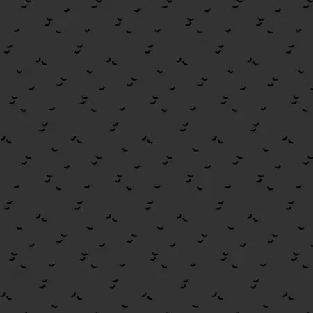 Seasonal Basic : Bat Black Halloween - #C651R-BLACK - Riley Blake Designs