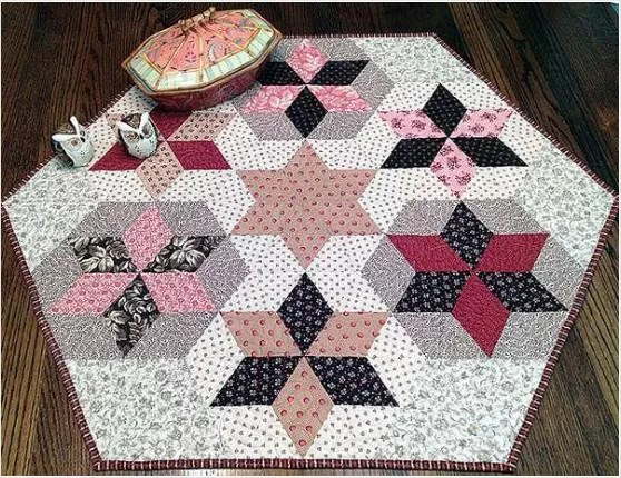 Seven Sisters Table Topper PATTERN - Debby Kratovil for CLP - CLPDKR004
