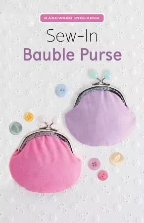 Sew-In Bauble Purse Kit With Pattern