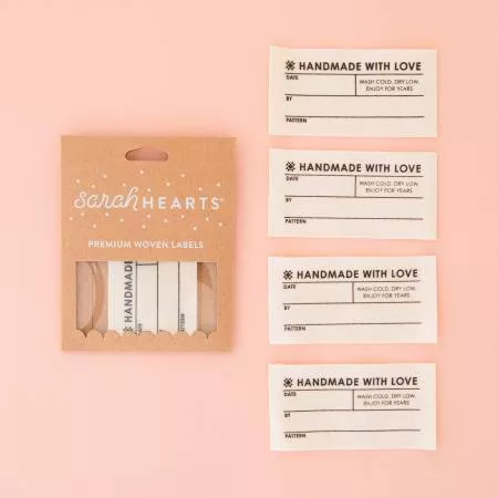 Sew In Labels Quilt Info 4ct