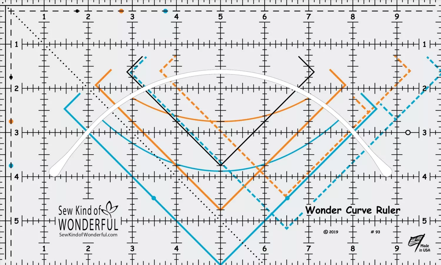 Sew Kind Of Wonderful Wonder Curve Ruler