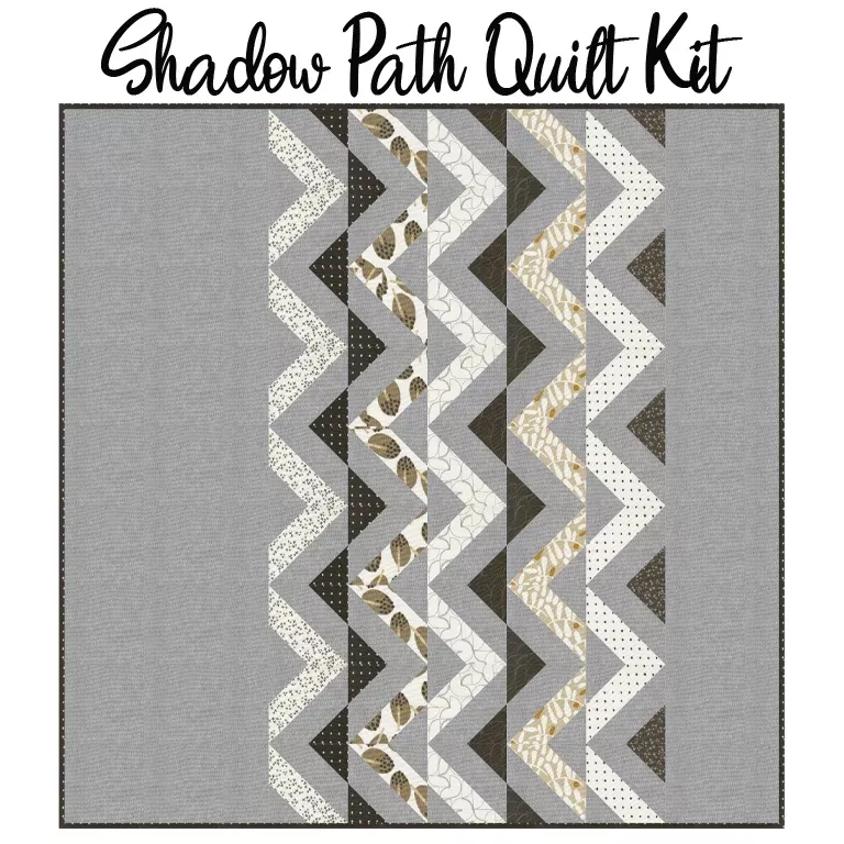 Shadow Path Quilt Kit with Mira from Moda