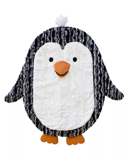 Shannon Fabric Cuddle My Pal Cuddle Kit Penguin mypalpatblackwhite ^.