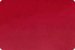 Shannon Fabrics 60 in Wide Minky Cuddle Solid Crimson C3-Crimson .