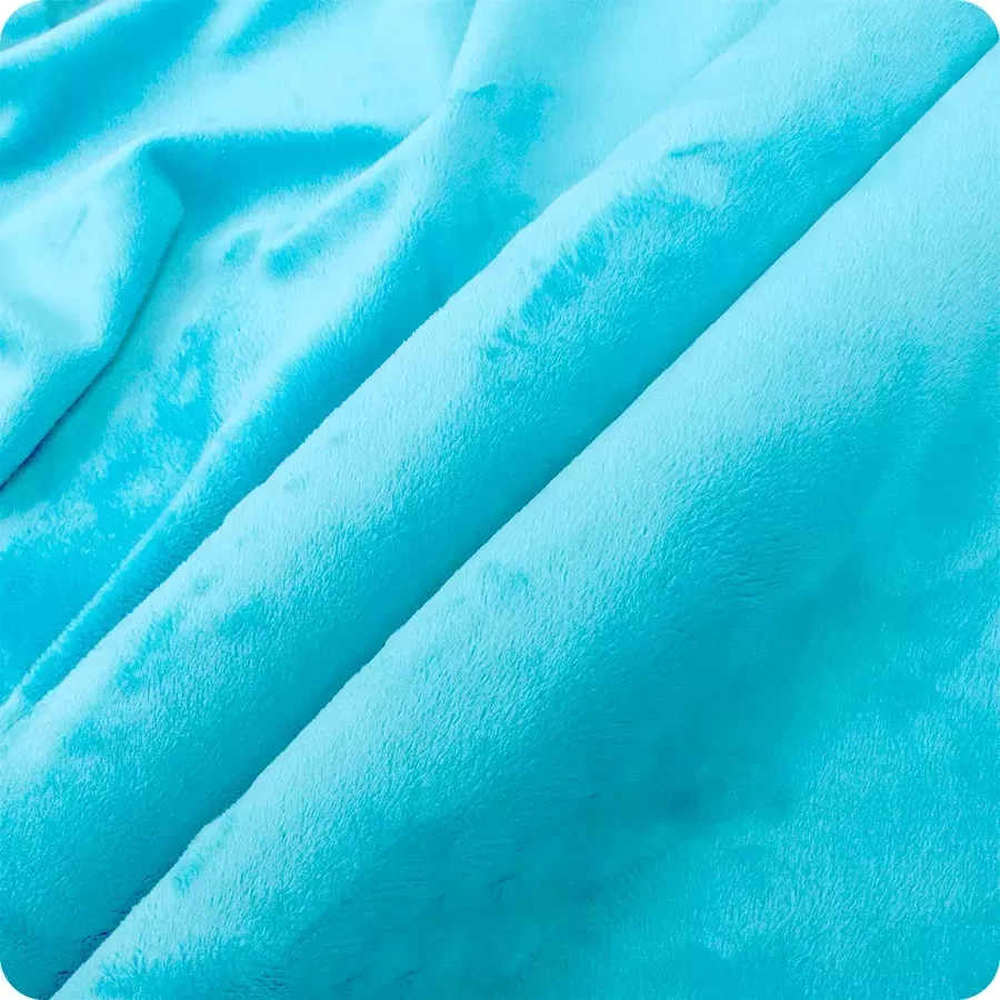 Shannon Fabrics 90 in Wide Cuddle Minky C390turquoise