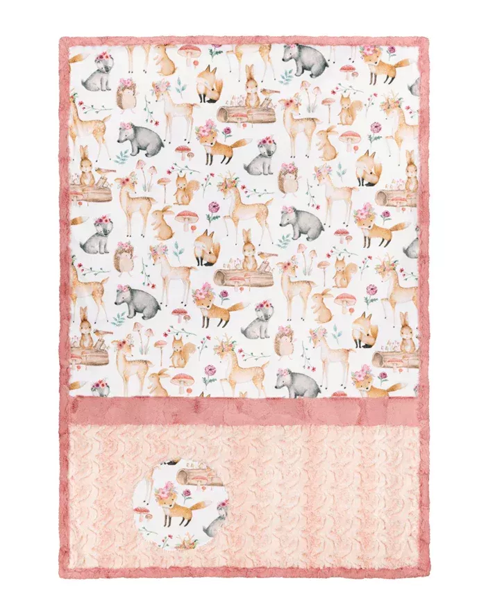 Shannon Fabrics Model Lullaby Critter Grove Cuddle Kit ^