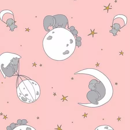 Shannon Fabrics Sweet Melody Designs Minky Cuddle Mr. Sandman Shell .