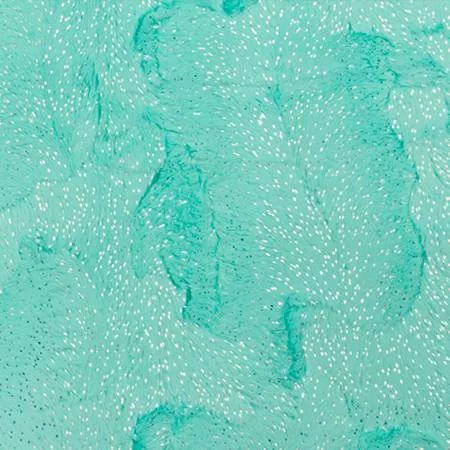 Shannon Minky Splash/Silver Luxe Cuddle Dazzle lcdazzsplashsilver ^