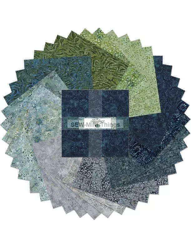 SHORELINE FROM WILMINGTON PRINTS – 10″ PRE-CUTS
