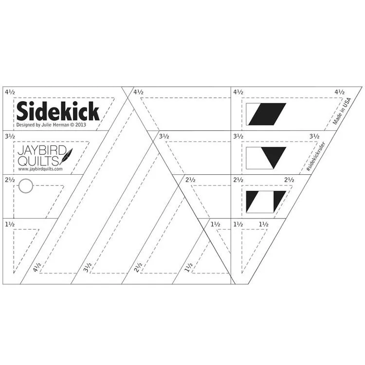 Sidekick : Ruler - #JBQ 202 - Jaybird Quilts