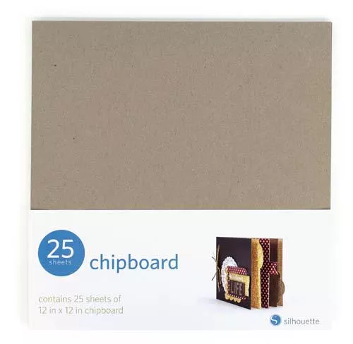 Silhouette Chipboard Sheets 25 pack