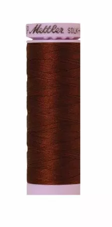 Silk-Finish 50wt Solid Cotton Thread 164yd/150M Friar Brown by Mettler 9105-0173