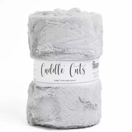 Silver Mirage 80 Cuddle Cut : 2.5 Yard 78/80" - #CKLC2M80SILVERSILVER - Shannon Fabrics